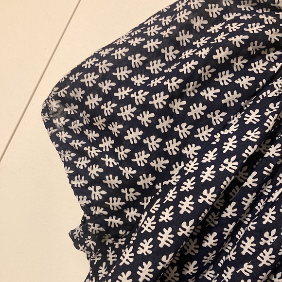 Ellos Women’s Size 1X Blue/White Color Top - Picture 2 of 4